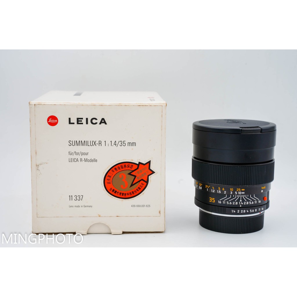 明昌 中古二手 Leica Summiux R 35mm F1 4 蝦皮購物