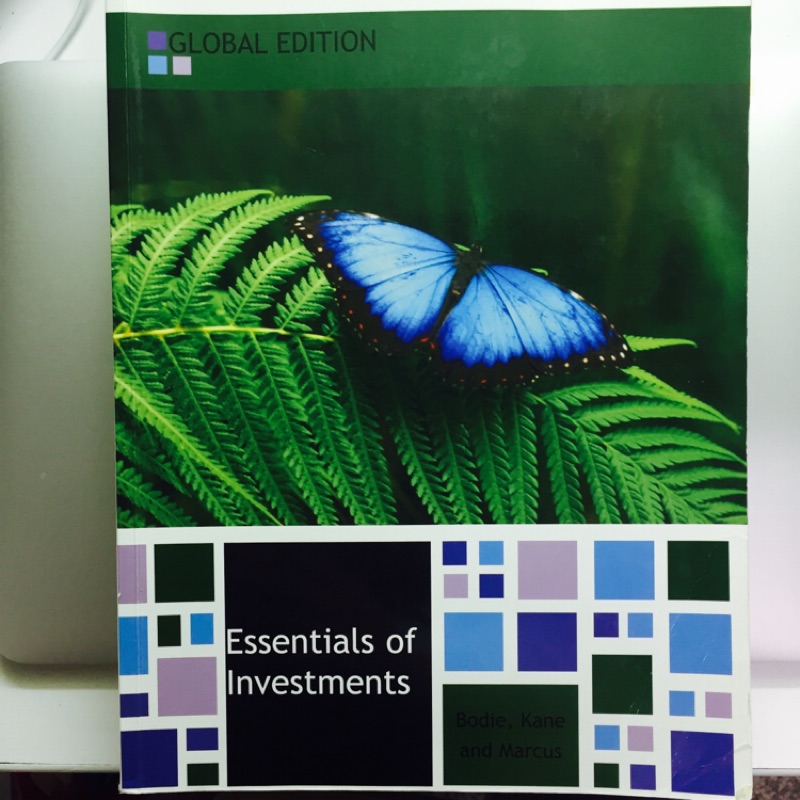 Essentials of investments 投資學課本