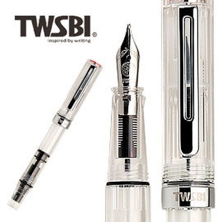 5[溫馨小舖]500.三文堂 TWSBI ECO 鋼筆-透明 芥末黃 夜光 活塞鋼筆 活塞上墨鋼筆