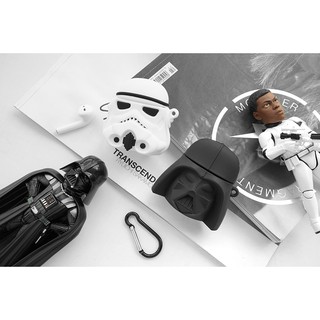【童樂會】星際大戰 star wars 黑武士 白兵 蘋果 airpods 無線藍牙耳機 保護套 收納盒 立體造型