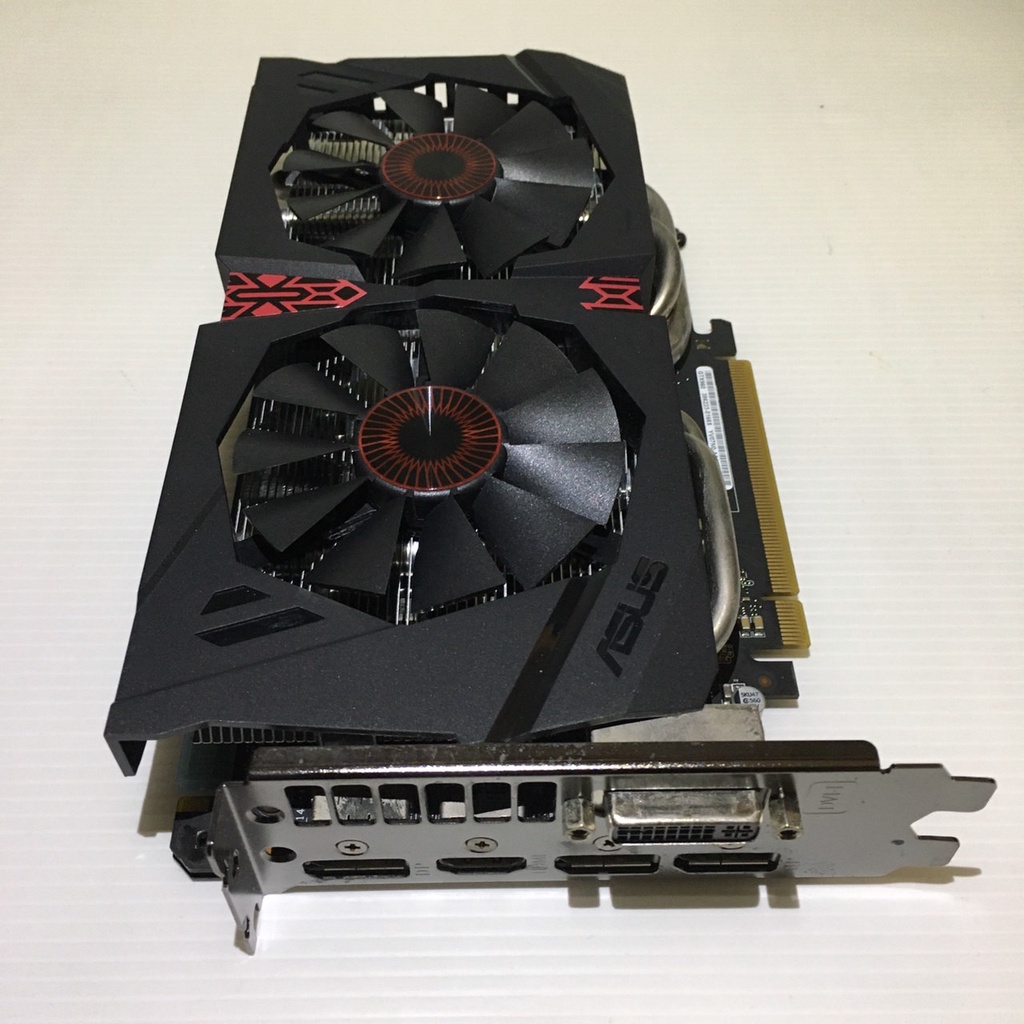 優惠價$1900【GTX 960】華碩STRIX-GTX960-DC2OC-2GD5；顯示卡(6PIN電源)