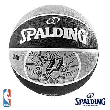＊LOVERY＊SPALDING斯伯丁籃球 NBA 隊徽球 馬刺 Spurs