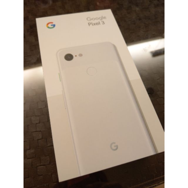 Google Pixel 3（晶瑩白,128GB,無鎖版）全新未拆公司貨