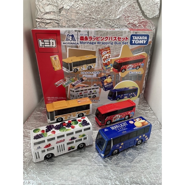 TOMICA 森永盒車組 倫敦雙層巴士 公車 BUS 多美 TOMY