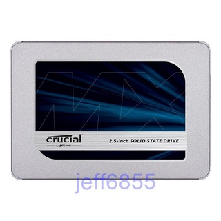 全新_美光Micron Crucial MX500 2.5吋2T / 2TB SSD(SATA3固態硬碟,有需要可代購)