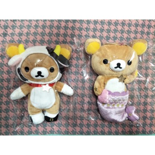 特賣無牌 拉拉熊 懶熊 星座 金牛座 雙魚座 日本正版 絕版 玩偶 娃娃