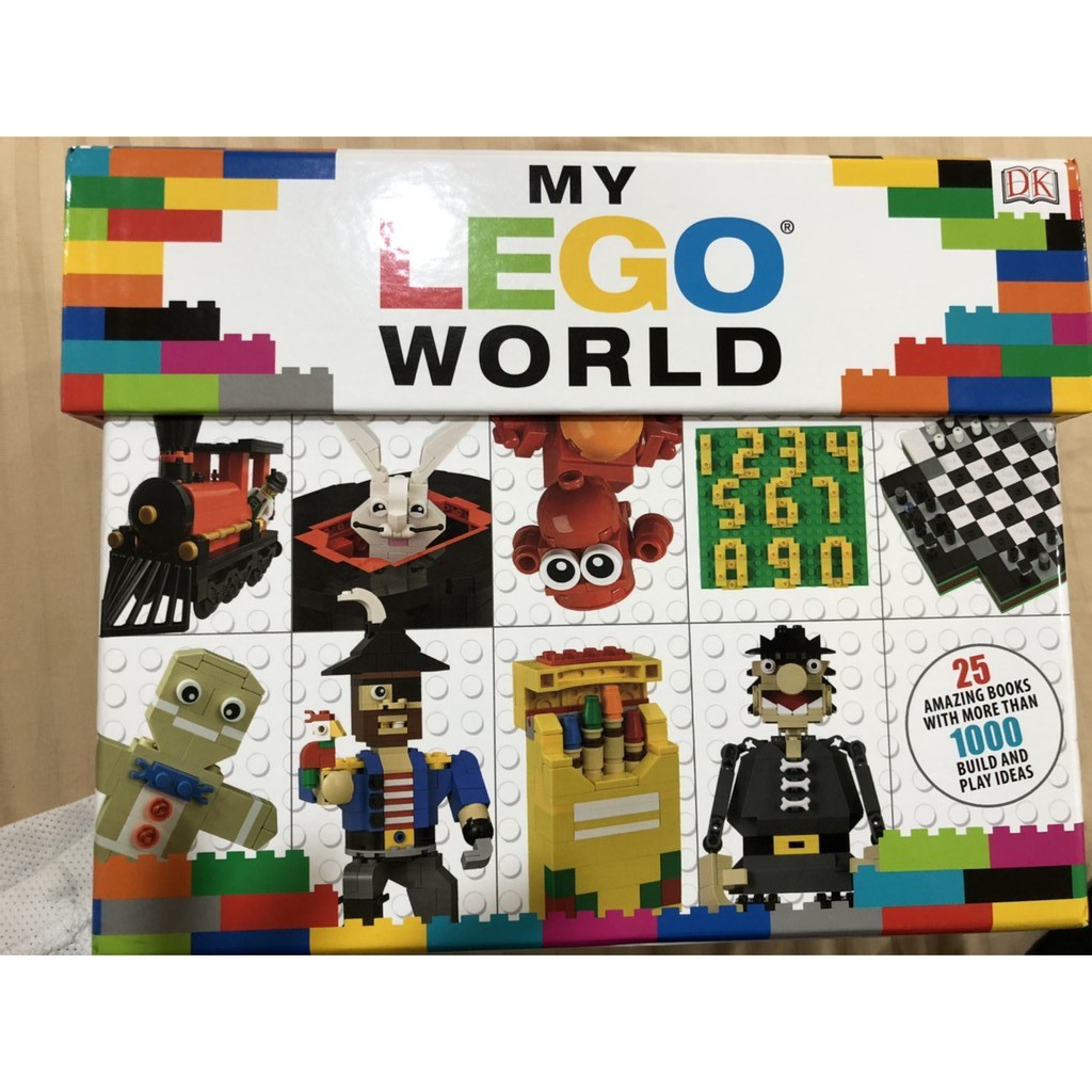 My LEGO World 25 Books Collection Box Set (25冊合售)
