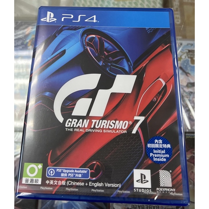 PS4 跑車浪漫旅 7 Gran Turismo 7 GT7 中文版 ㄧ般版 全新品 內附特典DLC [士林遊戲頻道］