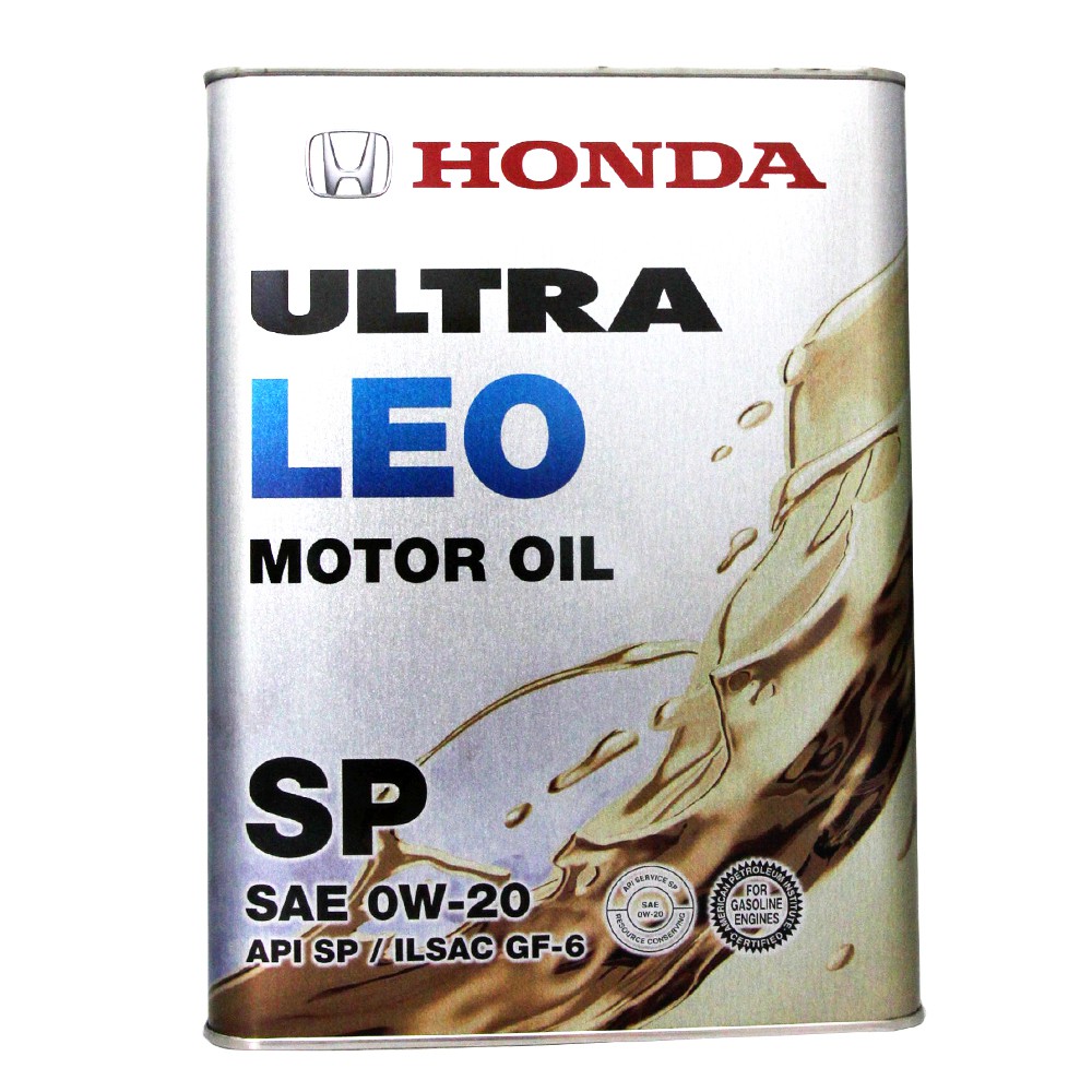 【易油網】HONDA LEO 0W20 日本原裝 本田原廠合成機油 0W-20 Civic Accord Fit