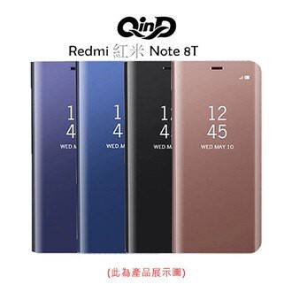 QinD Redmi 紅米 Note 8T 透視皮套