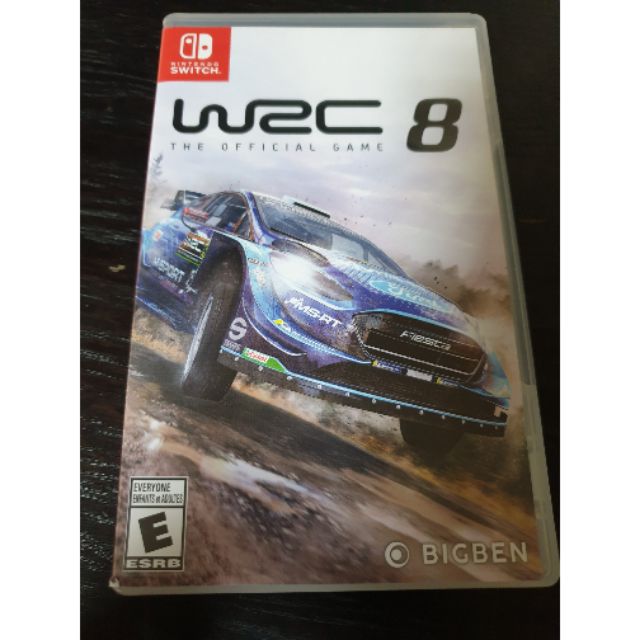 Switch WRC8 二手 繁體中文遊戲片