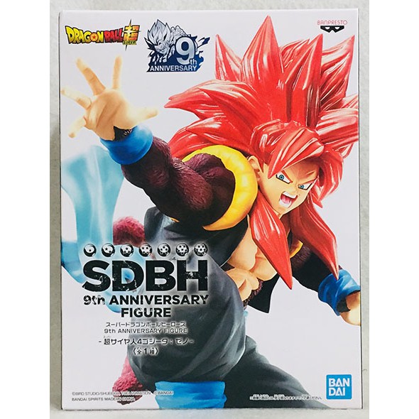 【艾頑固】全新現貨 代理版 景品 SDBH 9周年紀念 七龍珠 HEROES 超級賽亞人4 超4 悟吉塔 XENO