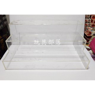 *玩具部落*二手 壓克力 展示架 階梯式 三層 樓梯 公仔 模型 景品適用 特價391元