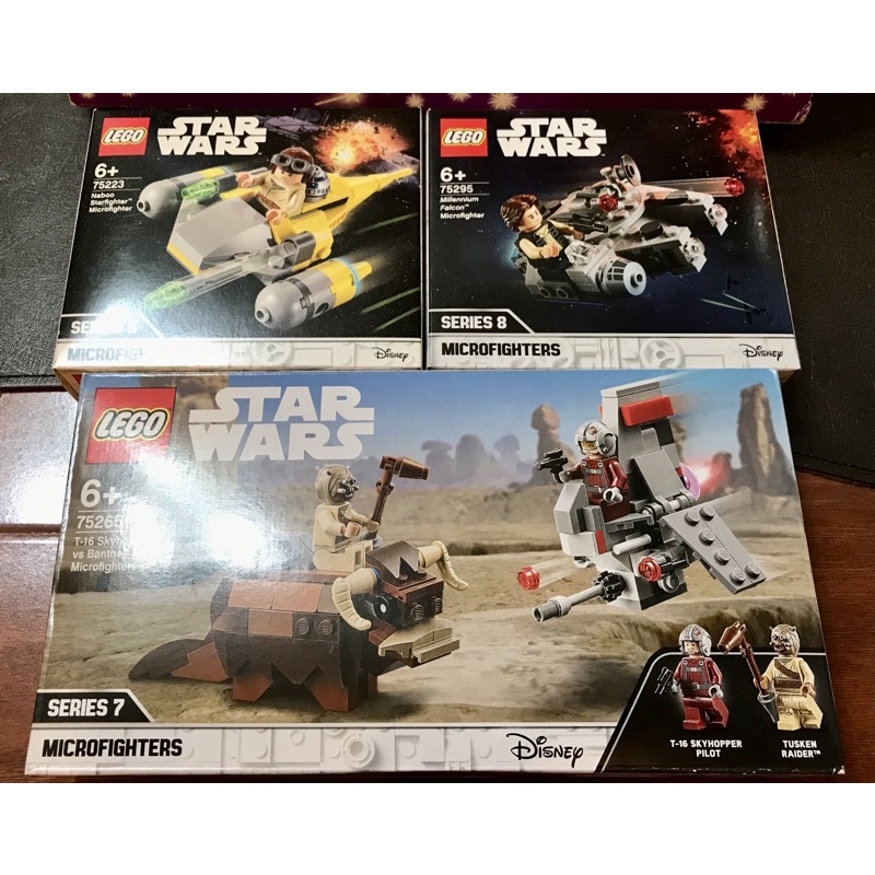 LEGO 75223,75295,75265 星際大戰 MICROFIGHTERS SERIES 6,7,8