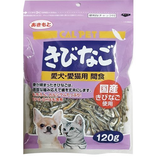 日本CAL PET元氣王-丁香魚120g 犬貓零食 小鯡魚 小魚乾『WANG』