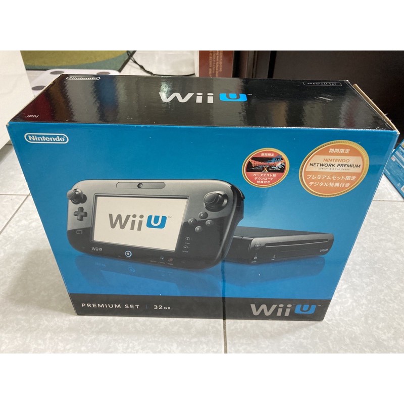 Wii U 5 5 3j版32gb主機wii U 日版 Gamepad控制器 支援wii遊戲無改機完整盒裝 蝦皮購物