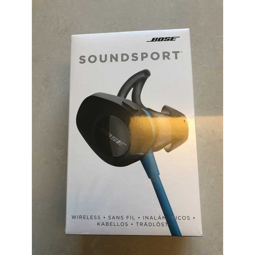 Bose Soundsport Wireless Headphone 博士無線耳機 美國原裝 （藍色，未拆封）