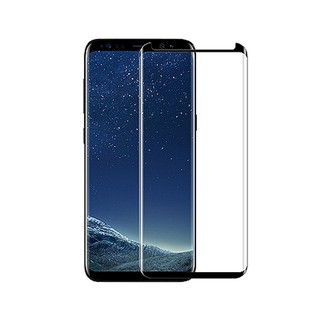 SAMSUNG Galaxy S8 縮小版3D曲面鋼化保護貼 黑色