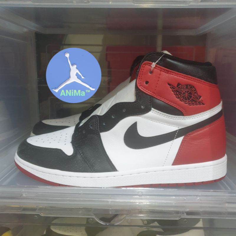 ANiMa™ 2016 nike air jordan 1 og 黑頭 一代 us11 black toe