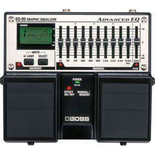 BOSS EQ-20 民謠吉他/電吉他十段等化效果器 多模組 專業現場 演出 EQ[唐尼樂器]