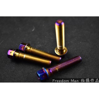 自由人 POSH | PK7 白鐵鍍鈦 M8X40 內外六角 白鐵螺絲 螺絲 一隻入