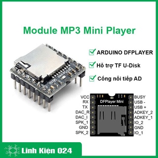 MP3 迷你播放器模組 FOR-ARDUINO DFPLAYER