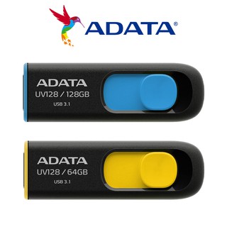 【ADATA威剛】【現貨5年保固】 32GB 16GB DashDrive UV128 USB3.2 隨身碟 32G