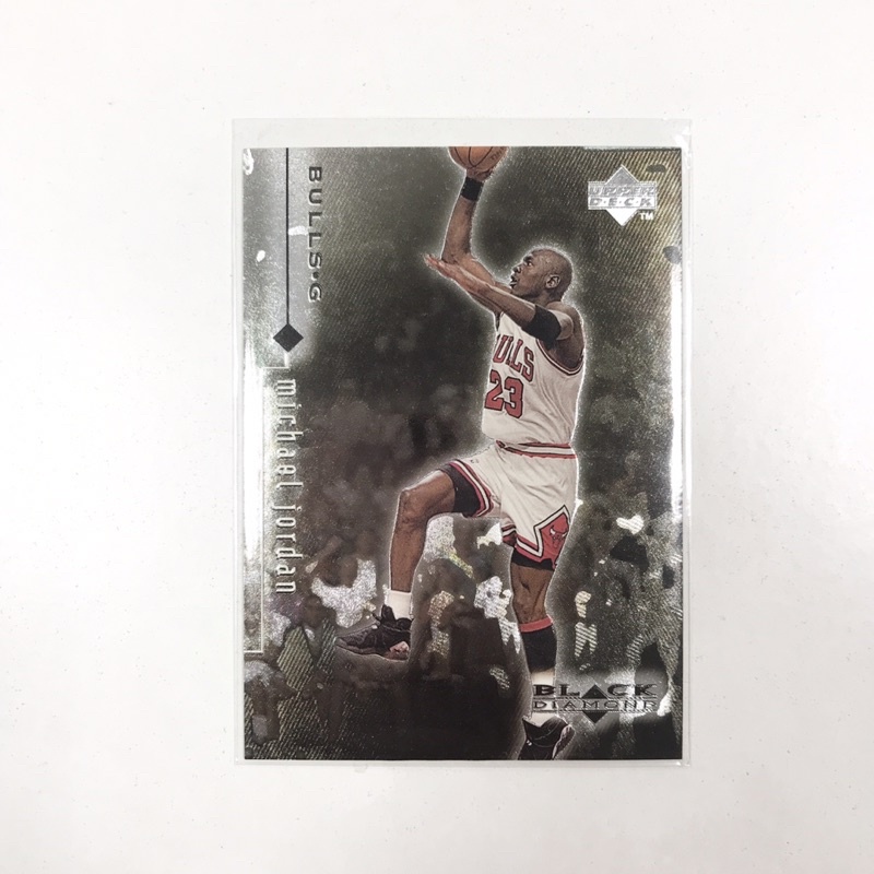 1999 UPPER DECK 黑鑽 MICHAEL JORDAN #9 喬丹 球員卡 籃球卡 收藏卡