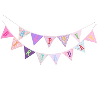 Love Decoration~生日快樂三角旗/戶外露營.野餐裝飾/生日派對裝飾掛旗/童裝店櫥窗佈置/兒童房佈置17