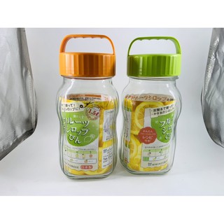 《百寶家》日本進口 漬物玻璃罐 密封罐 1.5L