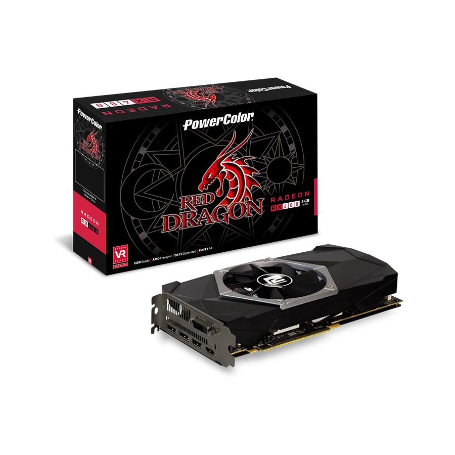 PowerColor Red Dragon Radeon™ RX 480 4GB GDDR5 V2