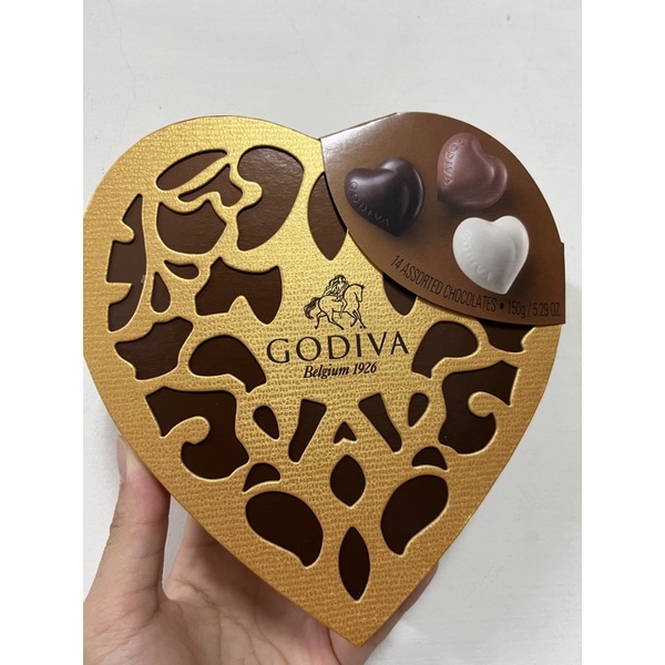 Godiva 愛心禮盒巧克力 聖誕節巧克力 生日 情人節