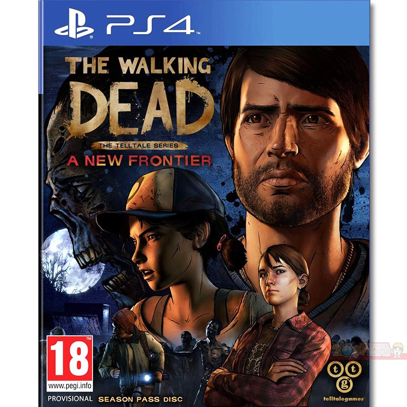 全新未拆ps4 陰屍路新邊境新疆域完整版中文版行屍走肉第3季the Walking Dead Twd 蝦皮購物