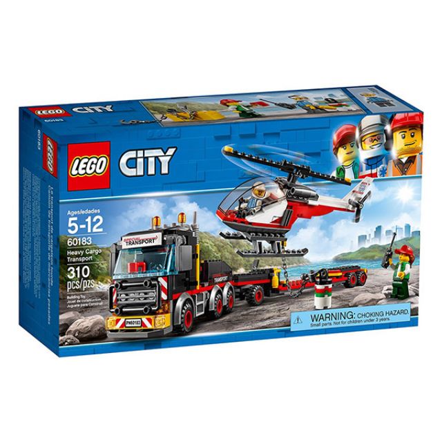 【LEGO樂高】城市系列 60183 重型貨物運輸車
