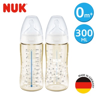 NUK-寬口徑PPSU感溫奶瓶-1入-顏色隨機出貨(150ml/300ml)