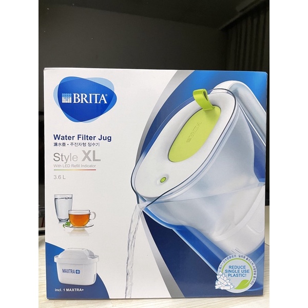 Brita Style CL 3.6L 全新正品濾水壺（贈一顆濾芯）