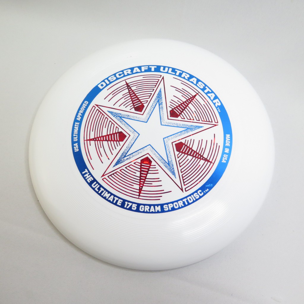 DISCRAFT 競技飛盤爭奪盤 中華飛盤協會認證 正式比賽用盤 美國製 FRISBEE 白 iSport商城