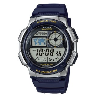 【CASIO】CASIO卡西歐大字幕多功能防水電子錶AE-1000W AE-1000W-2A臺灣卡西歐保固一年