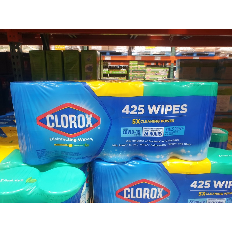 現貨  Clorox 高樂氏 萬用清潔擦拭濕巾 85張 X 5入(拆售)  #2189436