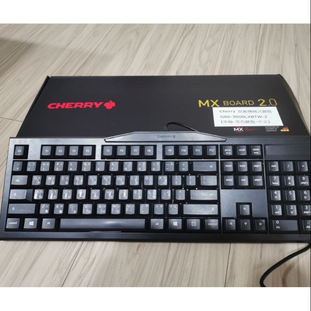 Cherry 原廠G80-3800茶軸機械鍵盤