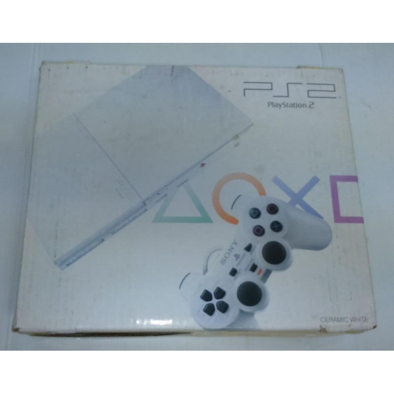[現貨]PS2白色盒裝薄機90007型(已改機、配件齊全)-A區