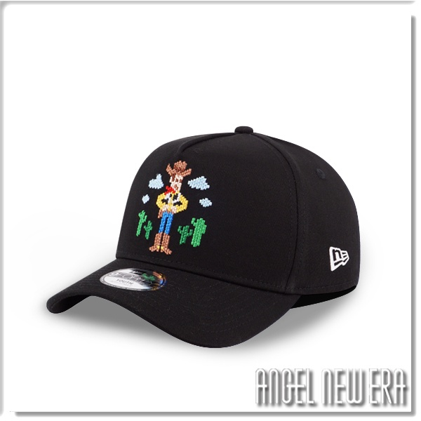 【ANGEL NEW ERA 】New Era 聯名 玩具總動員 胡迪 馬賽克 孩童 帽 卡車帽 限量 黑 童帽