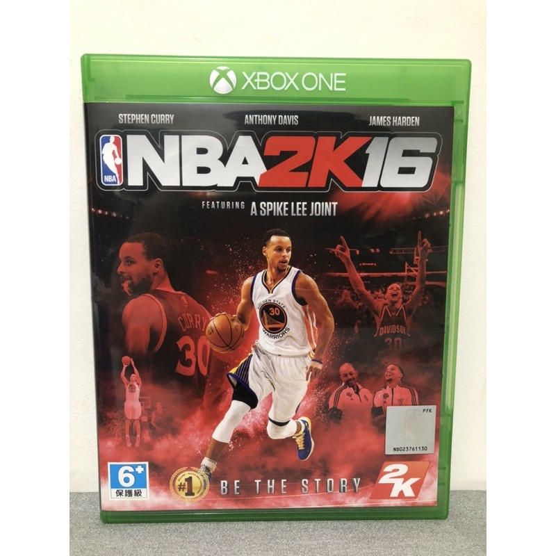 (二手) XBOX ONE NBA2K16 實體光碟遊戲片