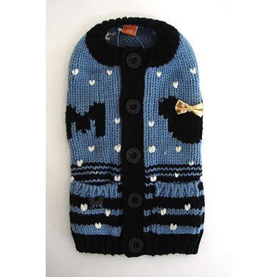 貝果貝果 日本 pet paradise 代理 Disney 經典 黑標米奇質感 針織毛衣 外套 [D621]特賣
