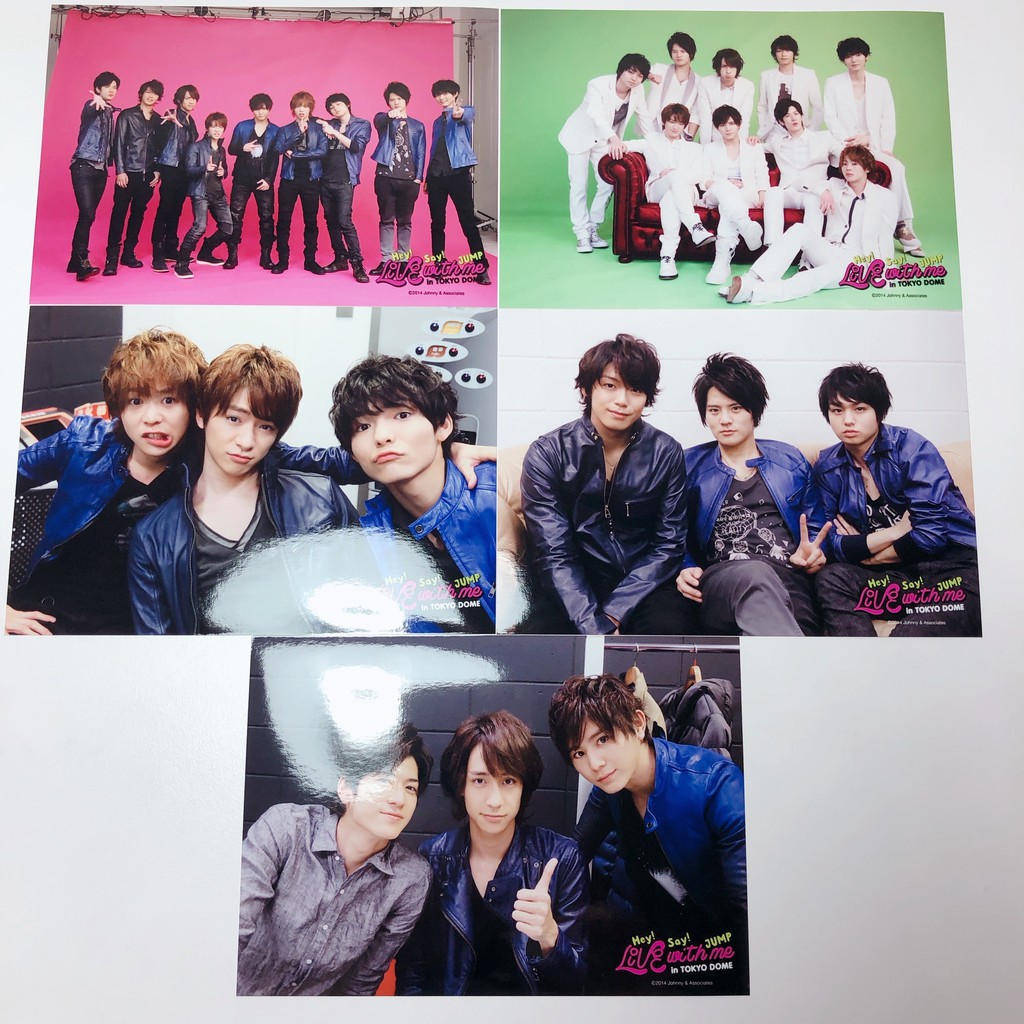 Hey Say Jump 集合團體2014 Live With Me 場限照照片現貨 T25239 蝦皮購物