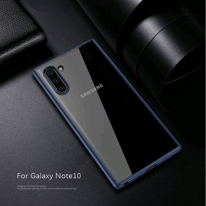 ＜全新，原價590＞三星 Galaxy Note 10 | ATO SELECT 吸震 緩衝 防摔 透明 保護殼 藍色