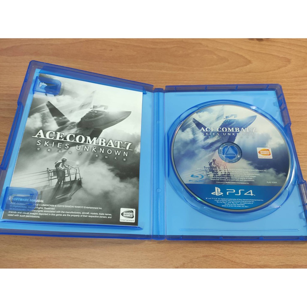 PS4 空戰奇兵 7 未知天際 Ace Combat 7 中文版 光碟無刮 盒裝完整