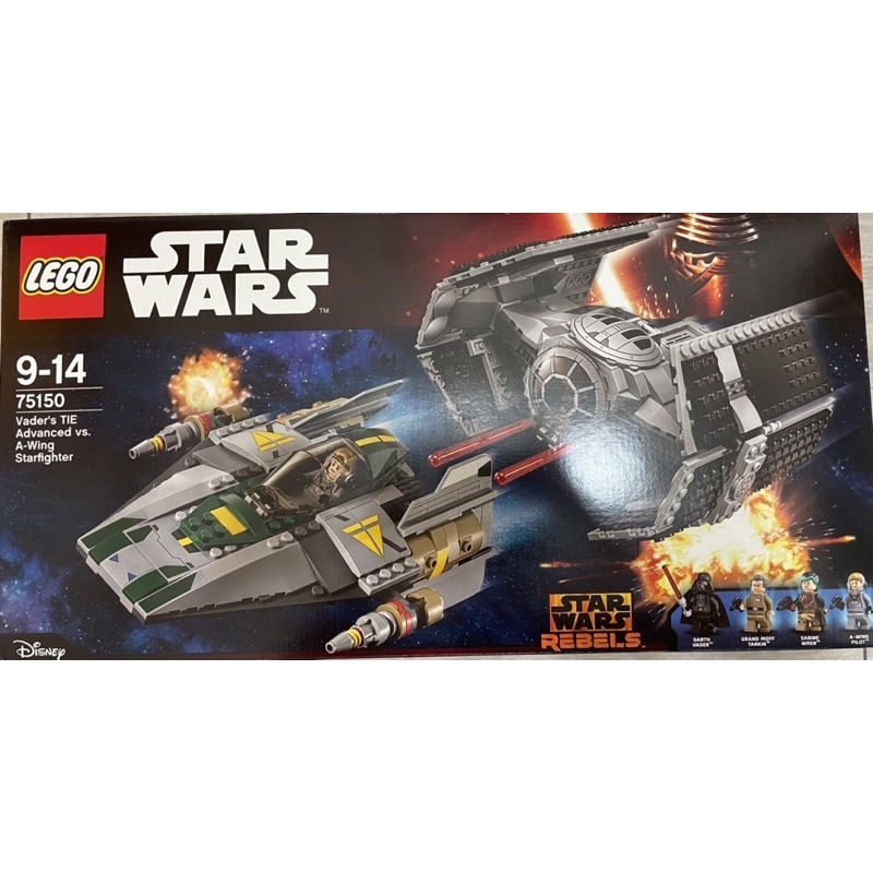 全新未拆LEGO樂高75150 星際大戰Star wars系列 Vader’s TIE Advanced&amp;A-Wing