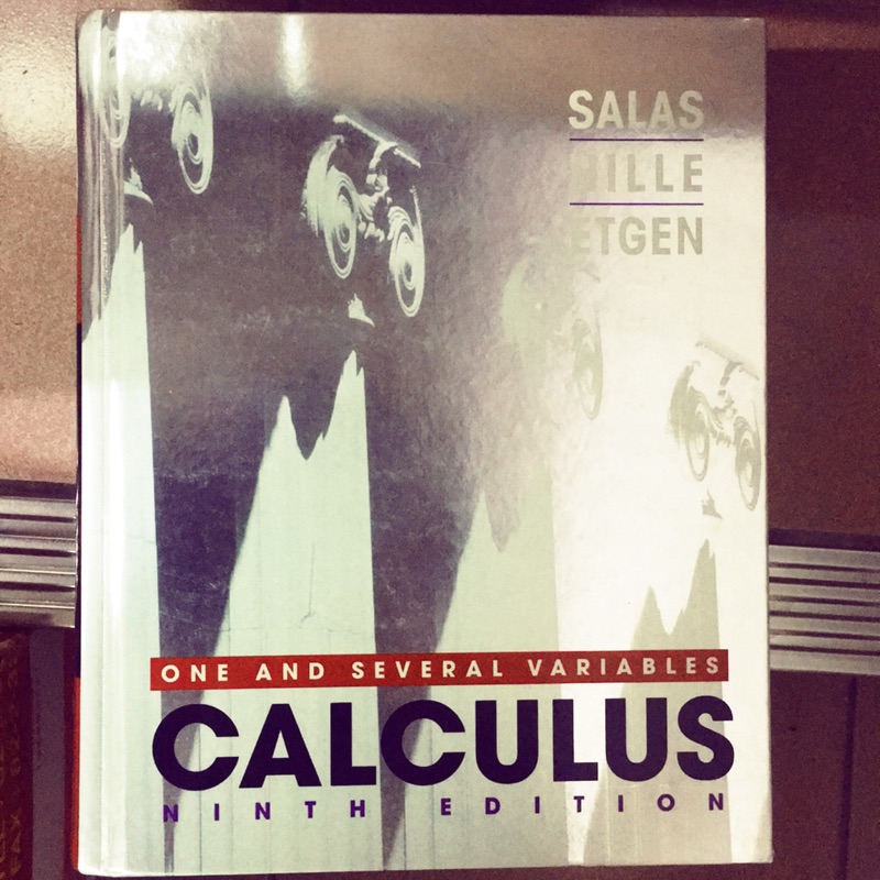 Calculus Salas Hill's etgen ninth edition 微積分