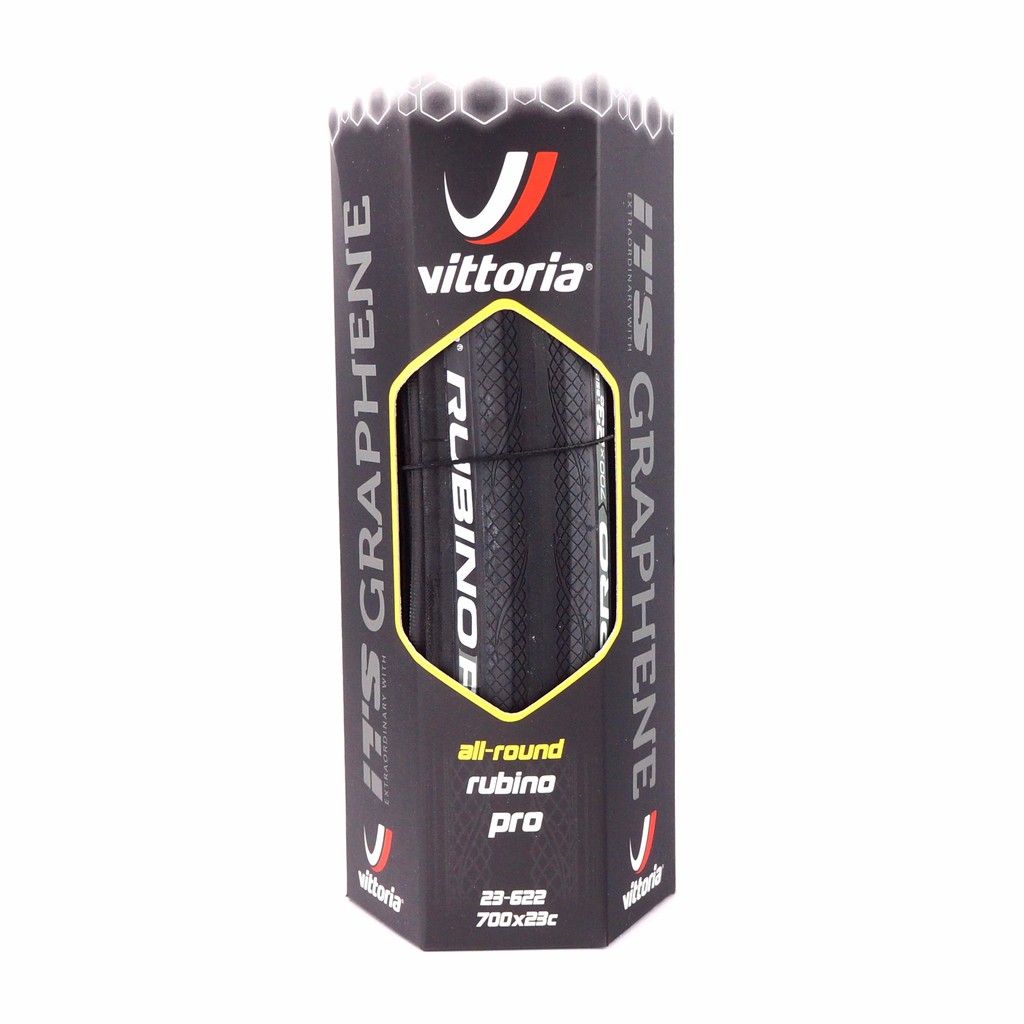 維多利亞石墨烯Vittoria Rubino Pro G+ 700 x 23C自行車公路車登山車 黑色 輪胎外胎車胎